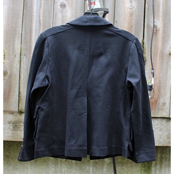 Diane Von Furstenberg DVF -One-Button, Pleat Back Dinner Jacket in Ponte Knit 10 - Picture 2 of 9